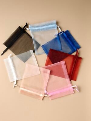 Sachets Organza 7x9cm – pochette bijoux