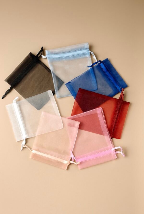 Sachets Organza 7x9cm - pochette bijoux