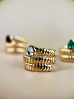 Bague style serpent