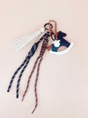 Porte clés de sac, grigris, breloques cheval