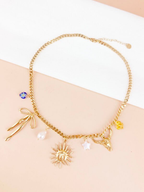 Collier Céleste Astrales en acier inoxydable – Image 2