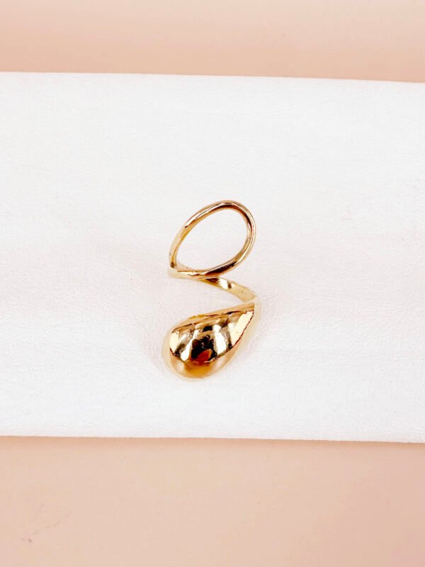 Grande bague en acier inoxydable – Image 3