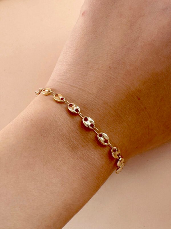Bracelet maille en acier inoxydable