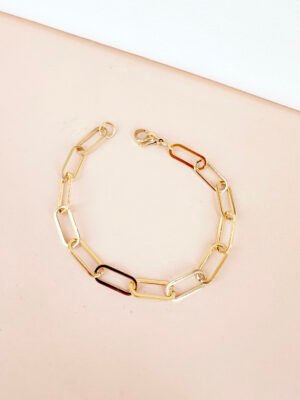 Bracelet chaîne en acier inoxydable