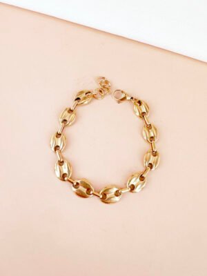 Bracelet maille en acier inoxydable