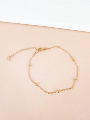 Bracelet chaîne cheville en acier inoxydable