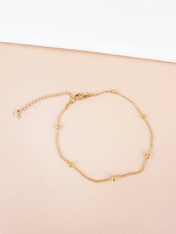 Bracelet chaîne cheville en acier inoxydable
