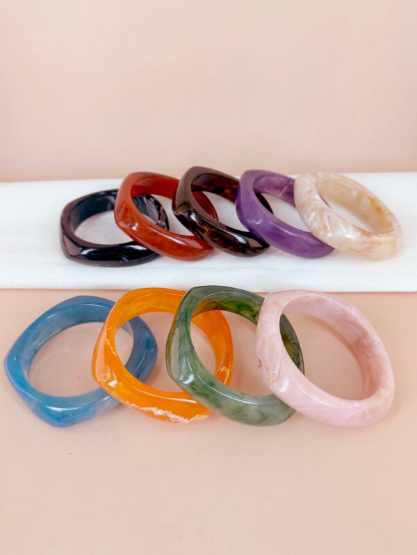 Bracelet jonc résine – Image 3