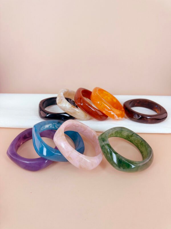 Bracelet jonc résine – Image 2