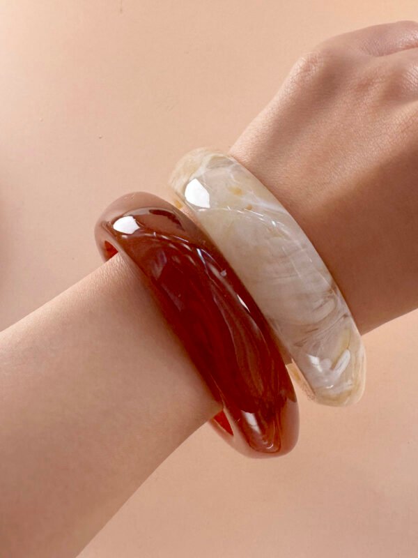 Bracelet jonc résine – Image 4