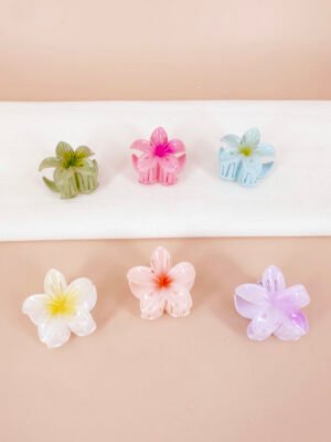 Pince cheveux fleurs mini