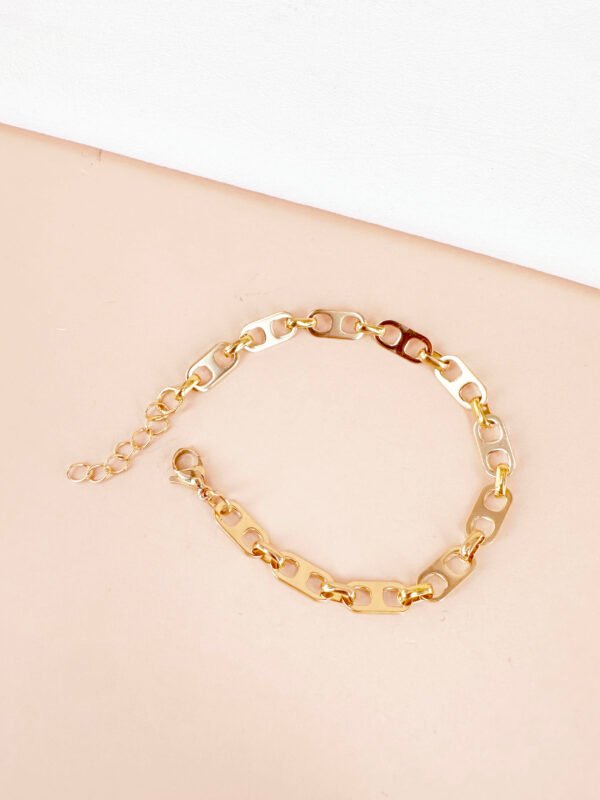 Bracelet maille en acier inoxydable – Image 2