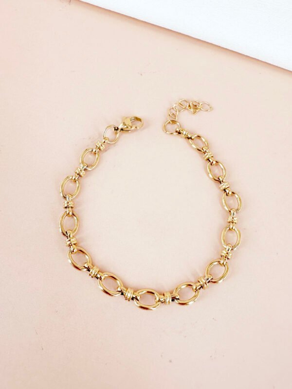 Bracelet maillon en acier inoxydable – Image 2