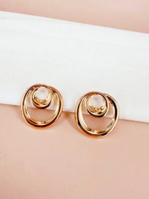 Boucles d&rsquo;oreilles en acier inoxydable