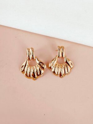 Boucles d&rsquo;oreilles en acier inoxydable