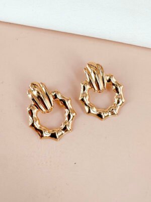 Boucles d&rsquo;oreilles en acier inoxydable