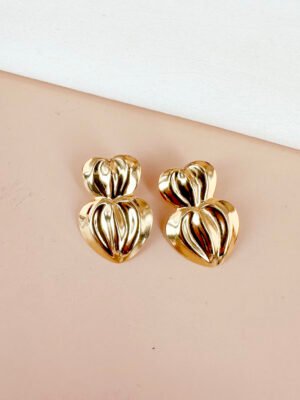 Boucles d&rsquo;oreilles en acier inoxydable