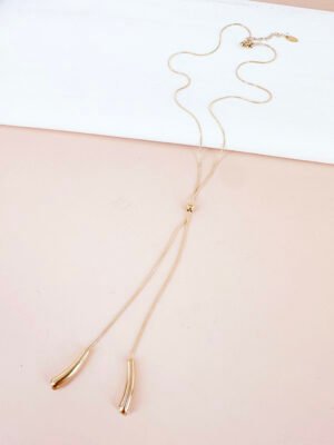 Collier cravate coulissant en acier inoxydable