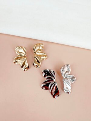 Boucles d&rsquo;oreilles en acier inoxydable