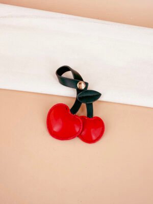 Porte-clé cerise