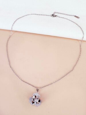 Collier anti stress fleur