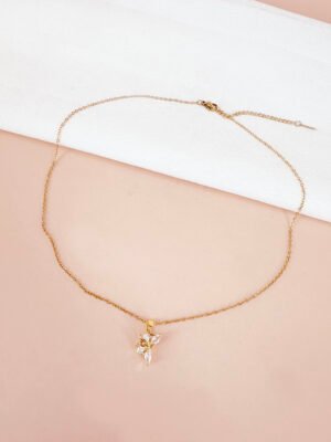 Collier anti stress papillon