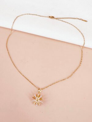 Collier anti stress flocon