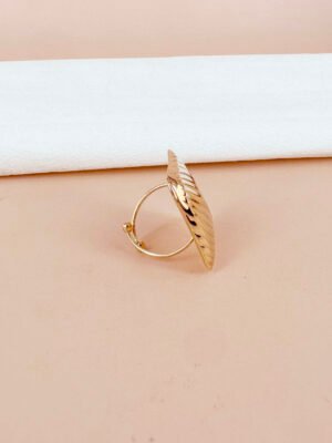 Bague losange rayure