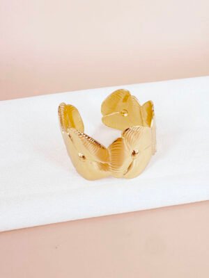 Bracelet manchette Fleur Amélie