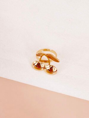 Bague cerise