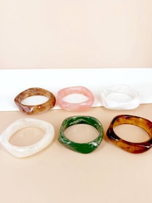 Bracelets Jonc en résine