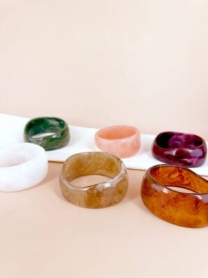 Bracelets Jonc en résine