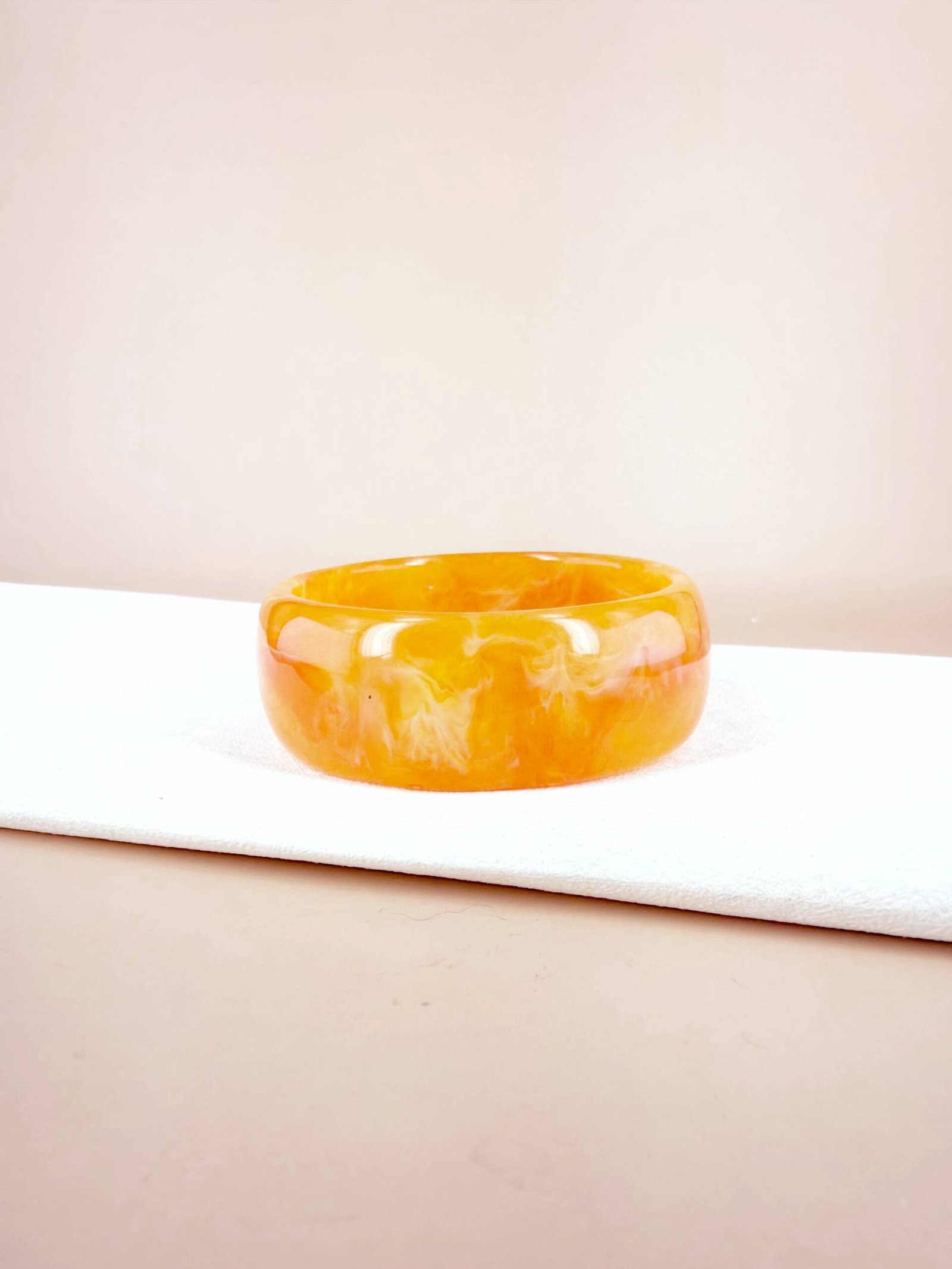 Bracelet Jonc en Résine Marbrée – Image 4