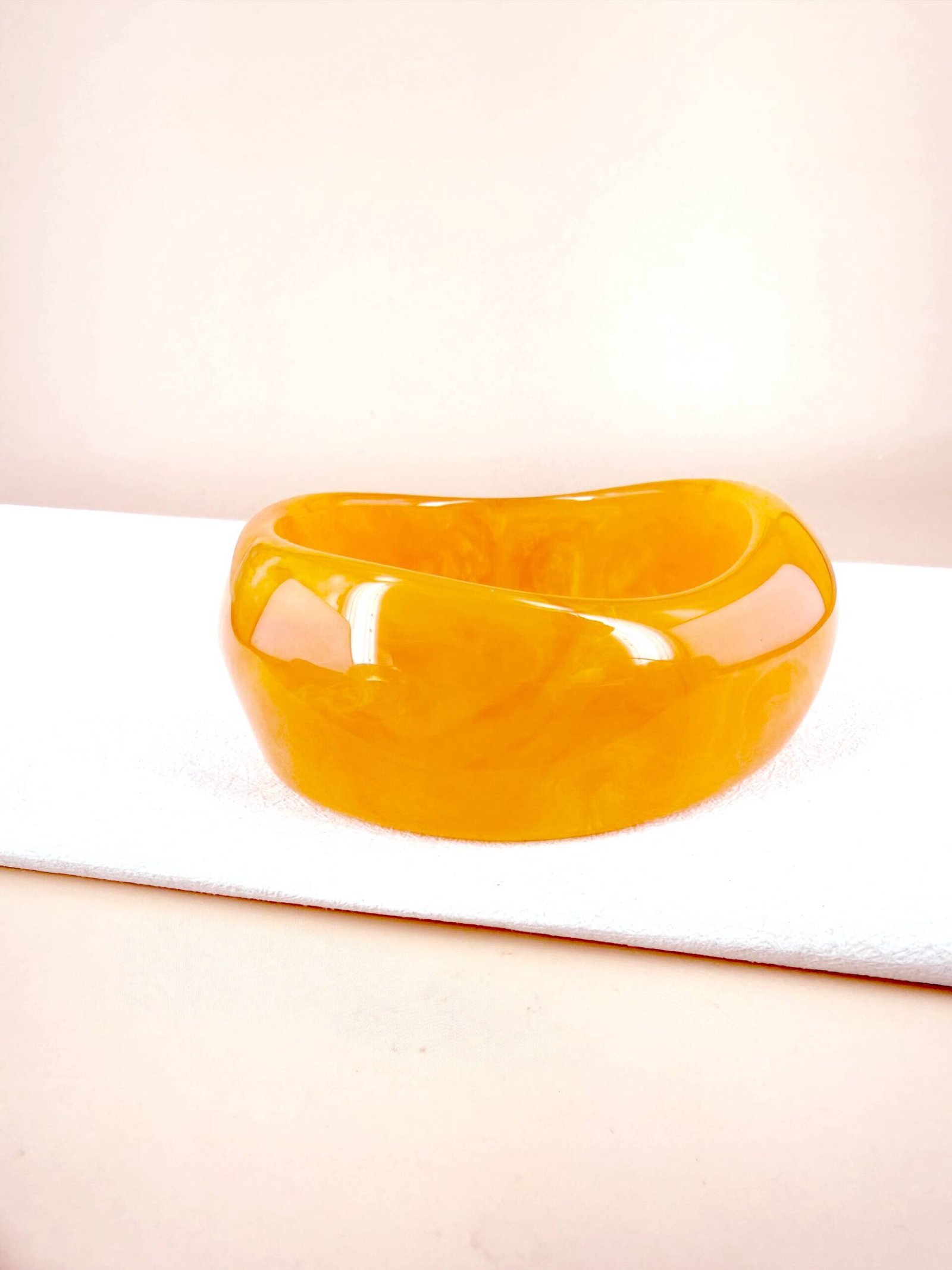 Bracelet Jonc en Résine Marbrée – Image 6