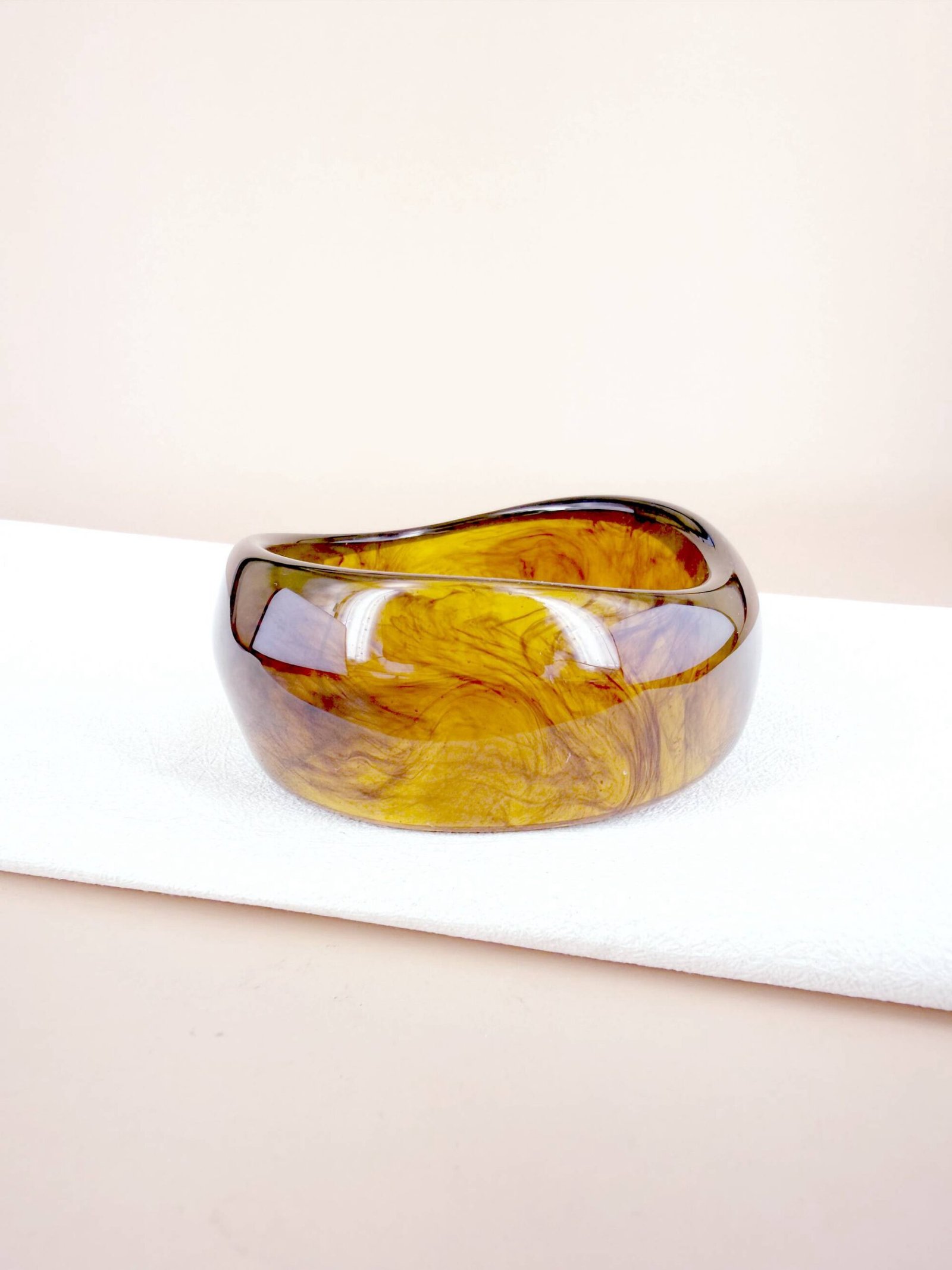 Bracelet Jonc en Résine Marbrée – Image 9