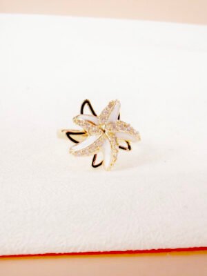 Bague Amelia – Anti stress, étoile de mer