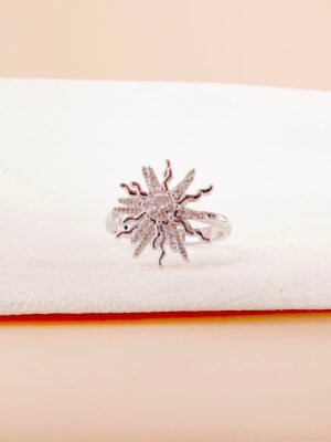 Bague Mona – Anti stress, soleil blanc