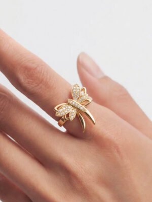 Bague Lisa – Anti stress, libellule