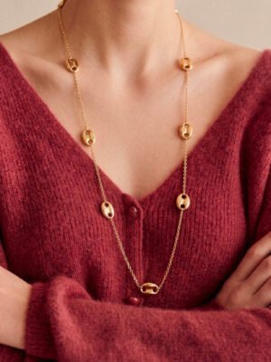 Sautoir Sonia – Grain de café