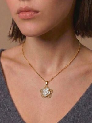 Collier Billie – Anti stress, fleur