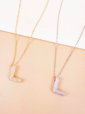 Collier Initial « L »