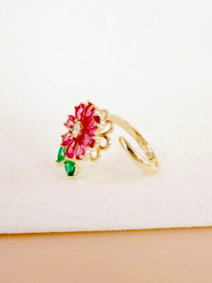 Bague Fiona – Anti stress, fleur