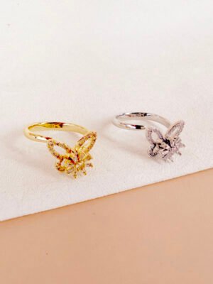 Bague Clara – Anti stress, papillon