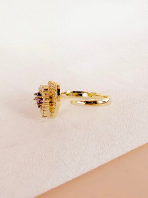 Bague Amanda – Anti stress, coeur