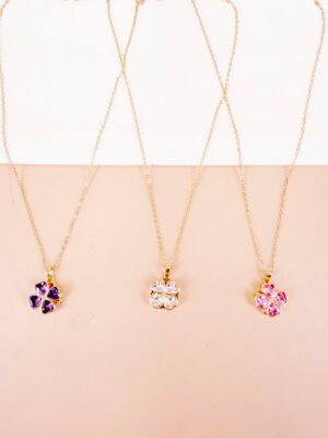 Collier Isild – Anti stress, trèfle