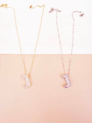 Collier Initial « J »