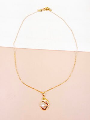 Collier Thais – Coquillage et perle