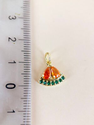 Charm pastèque strass