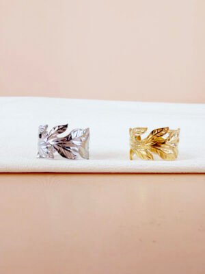 Bague Amal – Feuille