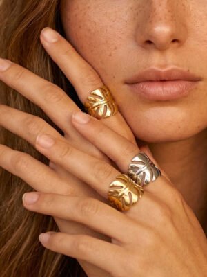 Bague Doria – Feuille